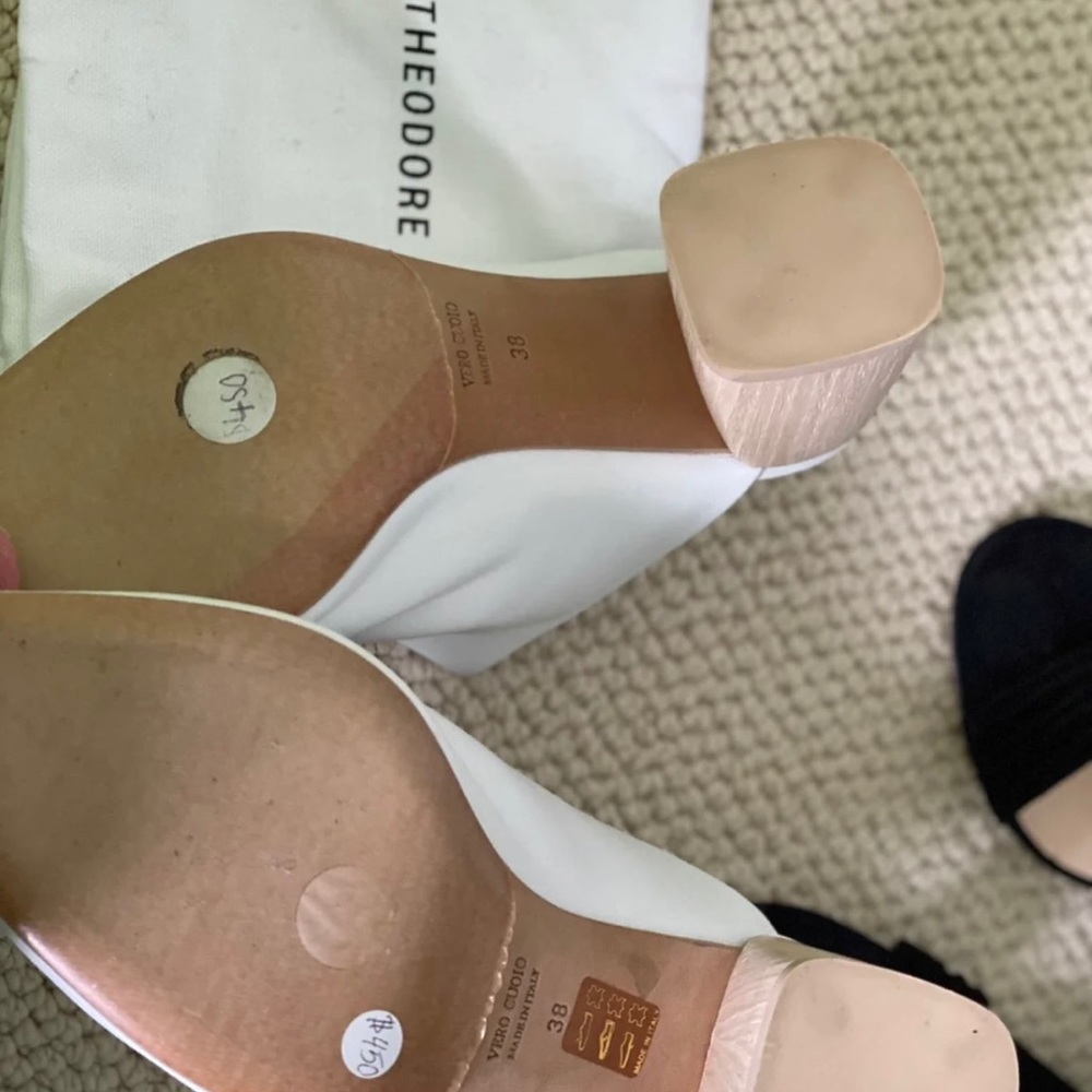 New never worn Scanlan Theodore heels
